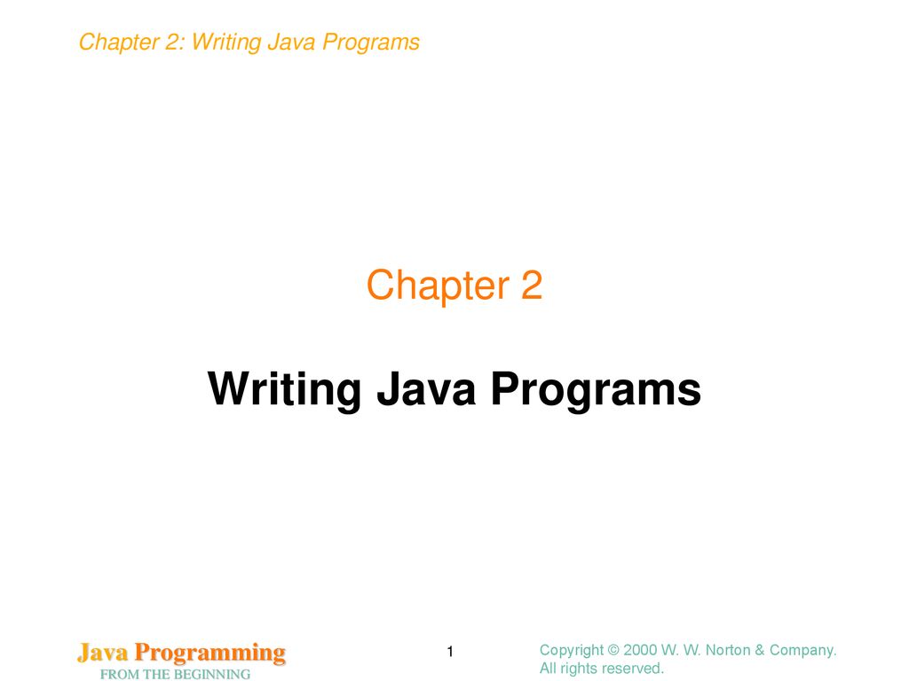 Writing Java Programs Chapter 2 Ppt Download writing-java-programs-chapter-2-ppt-download