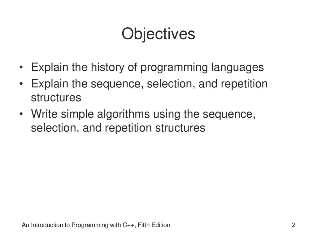 An Introduction to Programming with C++ Fifth Edition - ppt download