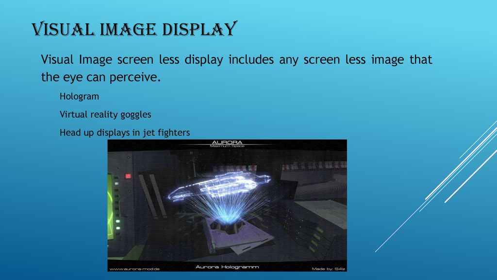SEMINAR ON SCREENLESS DISPLAY By, VINEESH.A. ppt download
