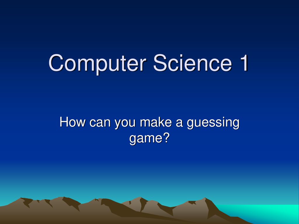 How Can You Make A Guessing Game Ppt Download how-can-you-make-a-guessing-game-ppt-download