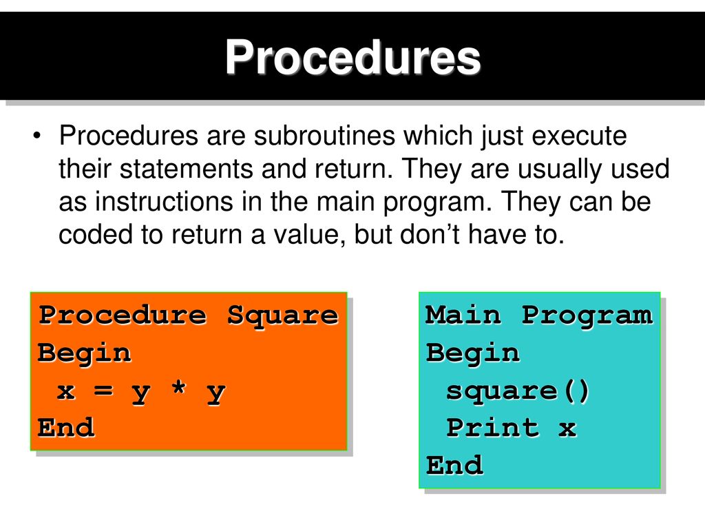 The structure of programming - ppt download