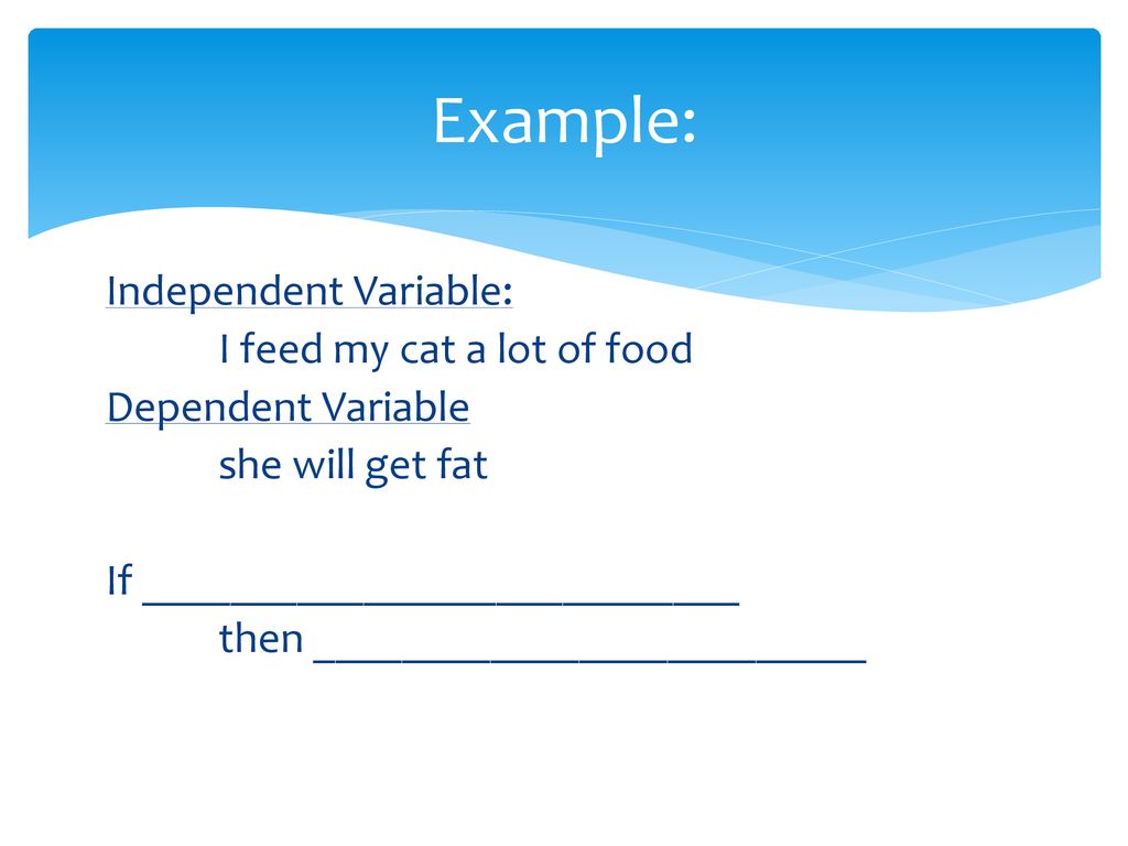 Writing A Hypothesis And Identifying Variables Ppt Download writing-a-hypothesis-and-identifying-variables-ppt-download