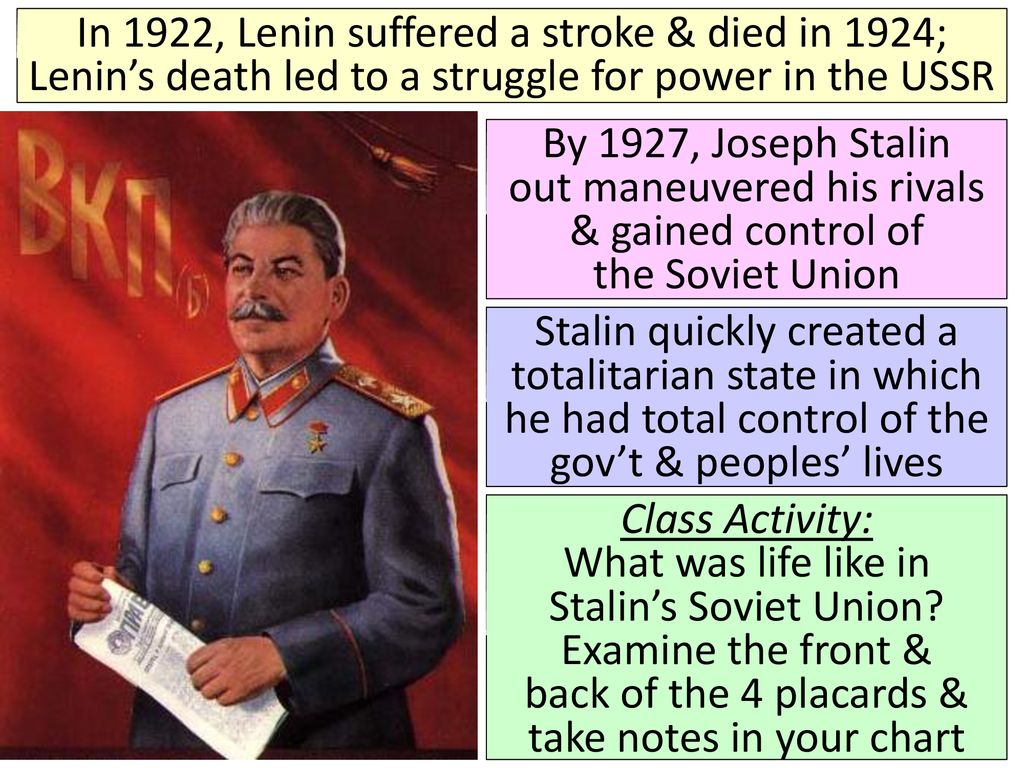 What was life like in Stalin’s Soviet Union
