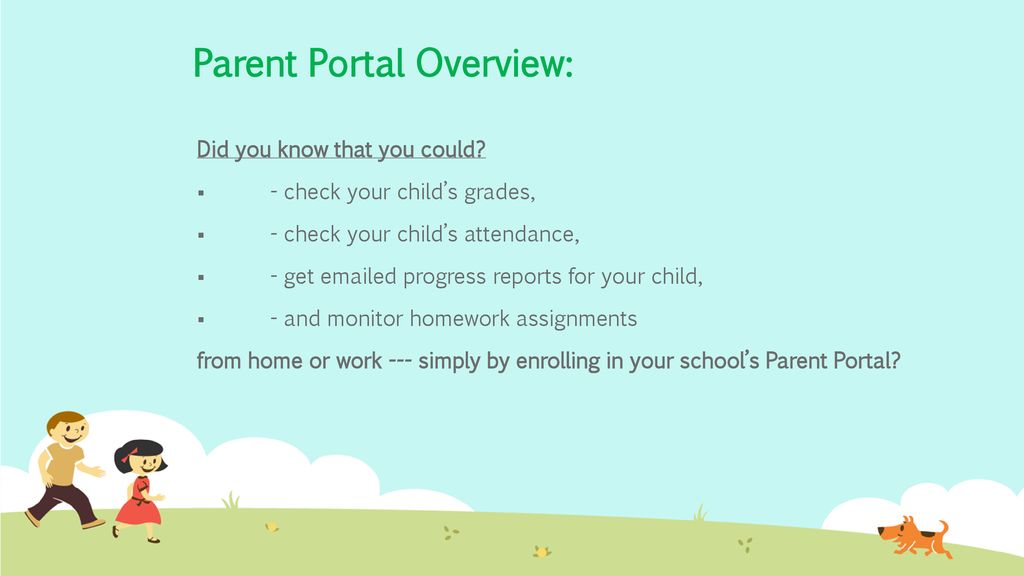 Parent Portal Overview: