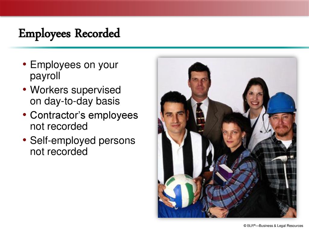 Employees Recorded Employees on your payroll