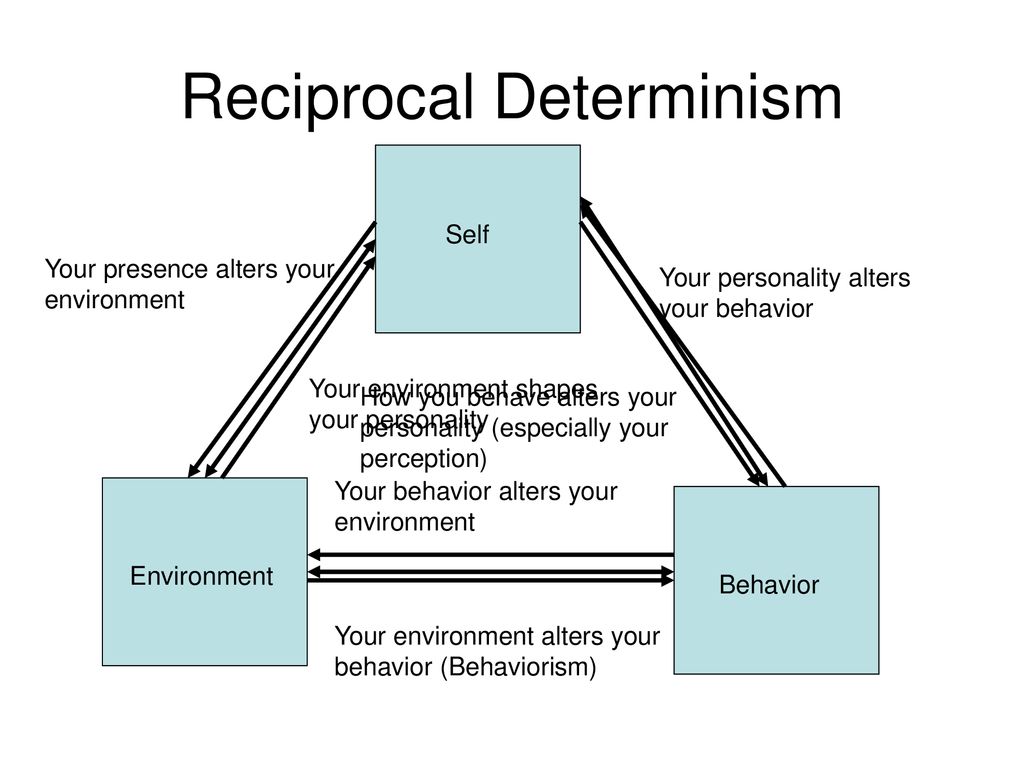 what is reciprocal determinism
