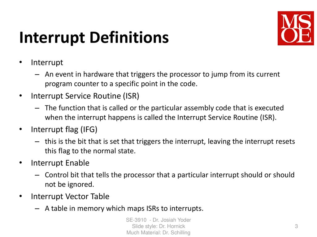 Polling vs interrupts cs2852 4 9 ppt download