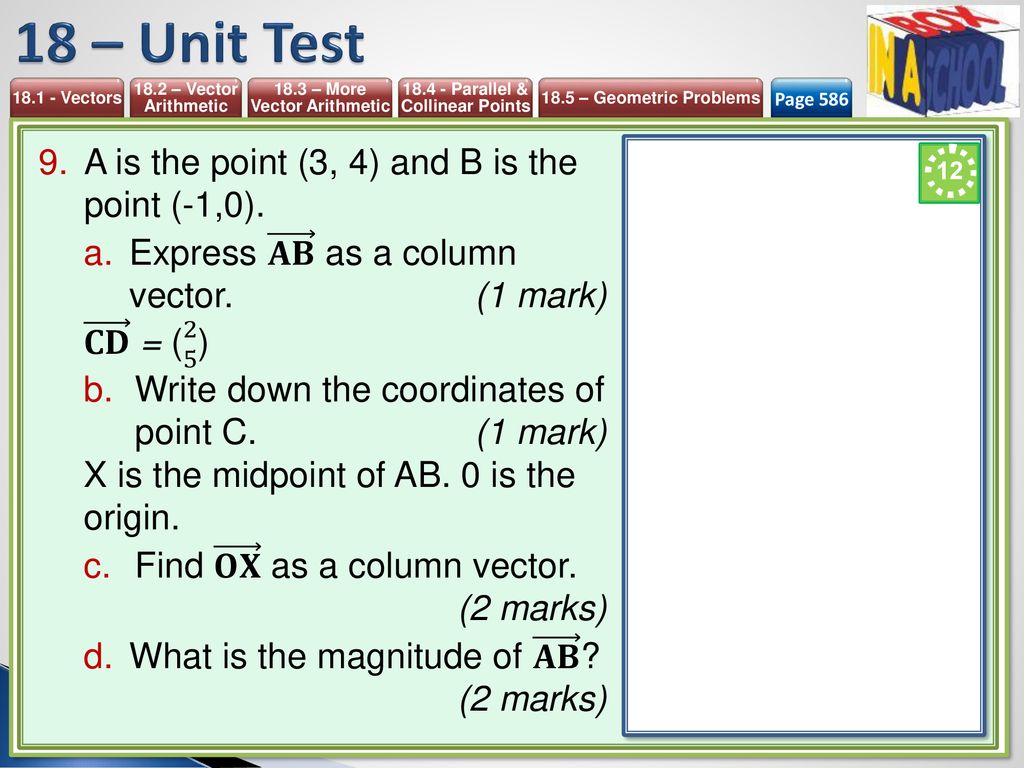 Unit 18 Vectors Geometric Proof Ppt Download Unit 18 Vectors Geometric Proof Ppt Download