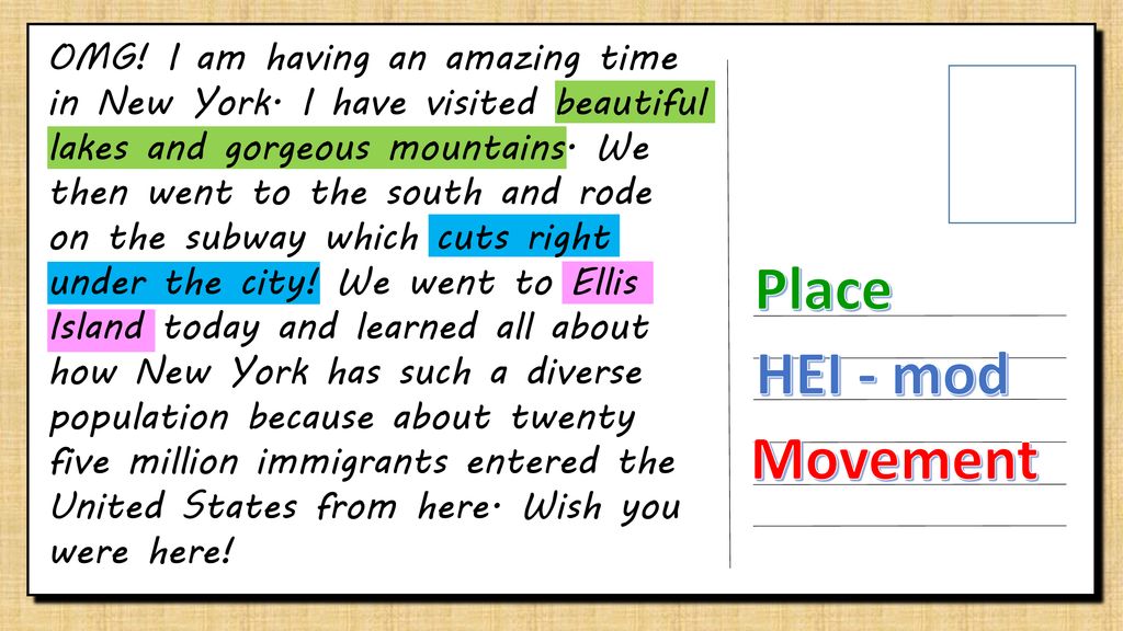 Five Themes Postcards. - ppt download