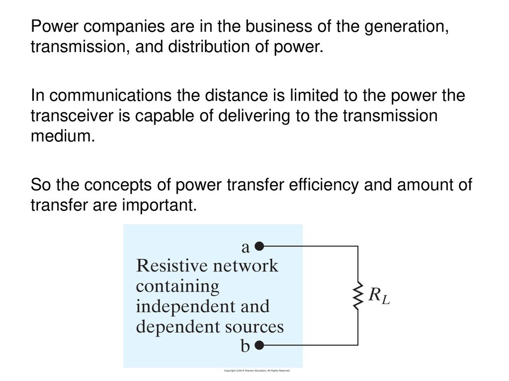 Power companies are in the business of the generation, transmission, and distribution of power.
