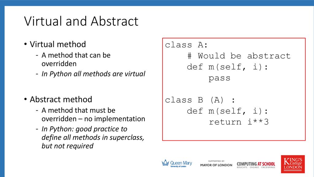 Object Oriented Programming In A Level Ppt Download