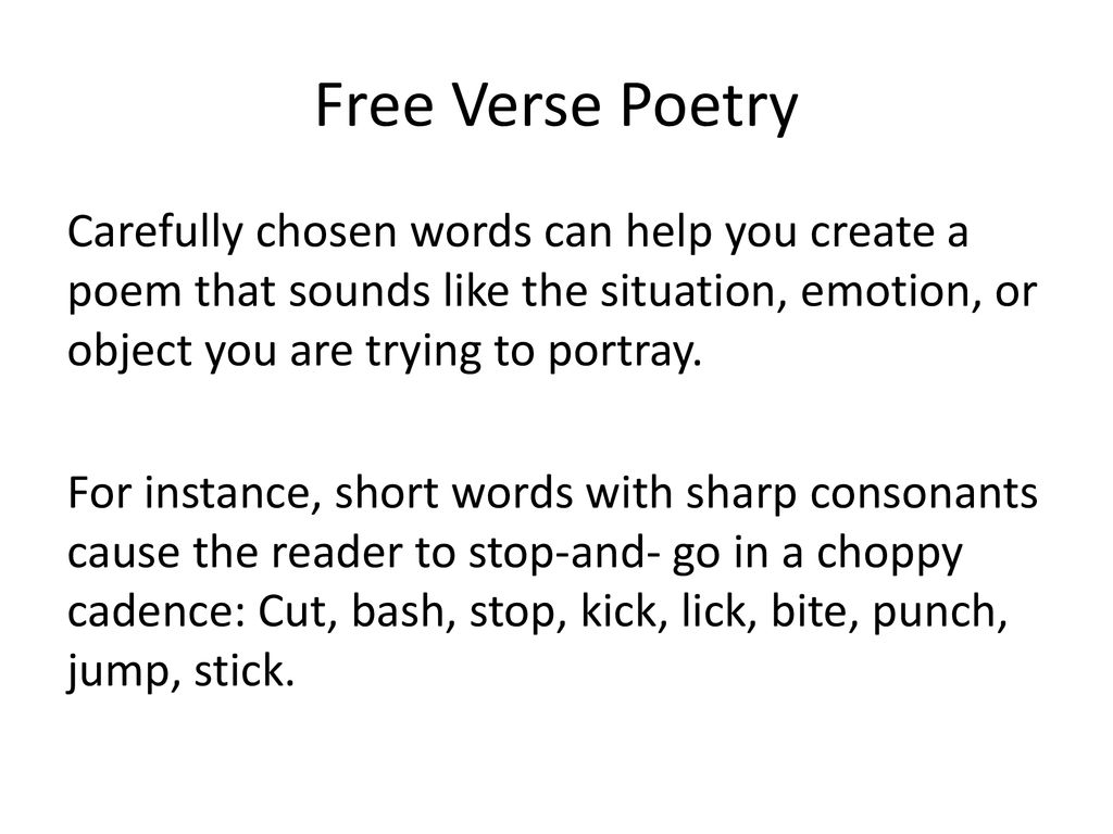 Poem Response Choices What Is A Found Poem A Blackout Poem A Free Verse Poem And An Acrostic Poem Ppt Download