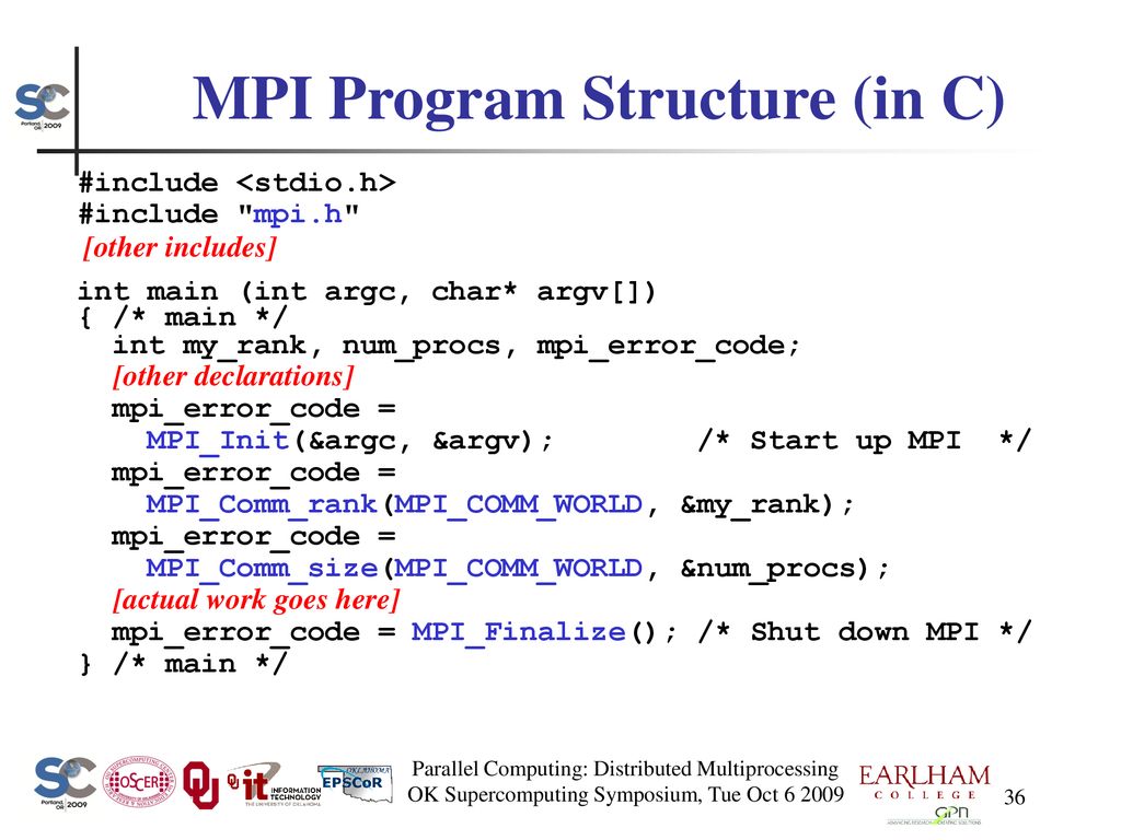 Parallel Programming & Cluster Computing Distributed Multiprocessing ...