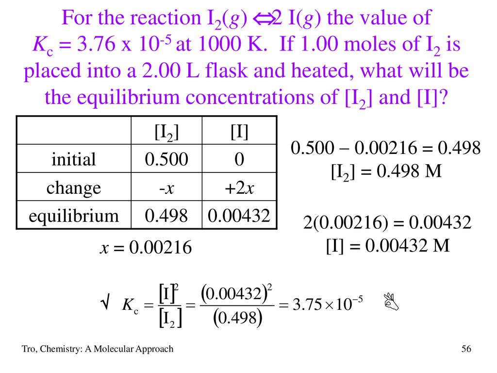 Chapter 14 Chemical Equilibrium Ppt Download