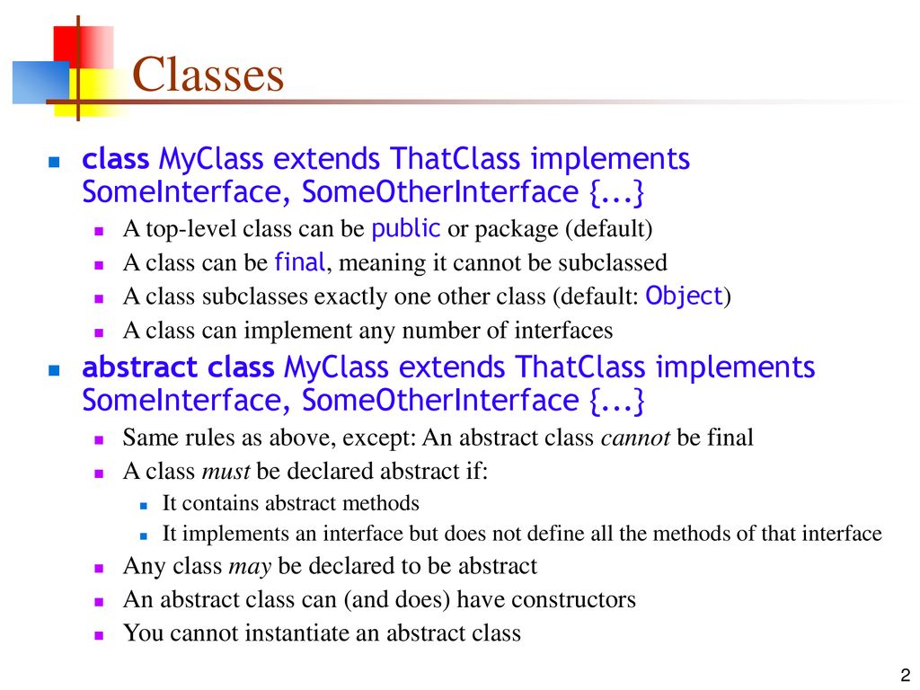 Everything You Ever Wanted To Know About Java O-O - ppt download