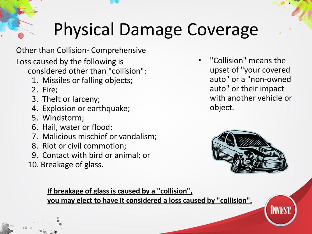 Physical Damage Coverage 