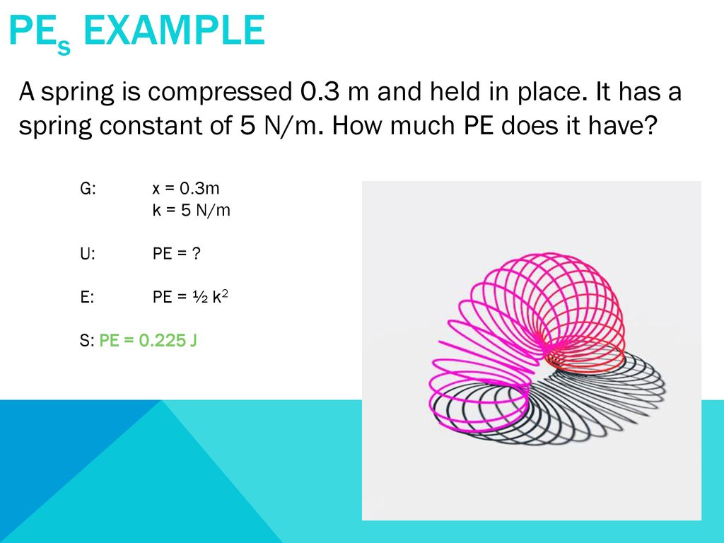 Mechanical Energy Me Units Of Joules J Ppt Download