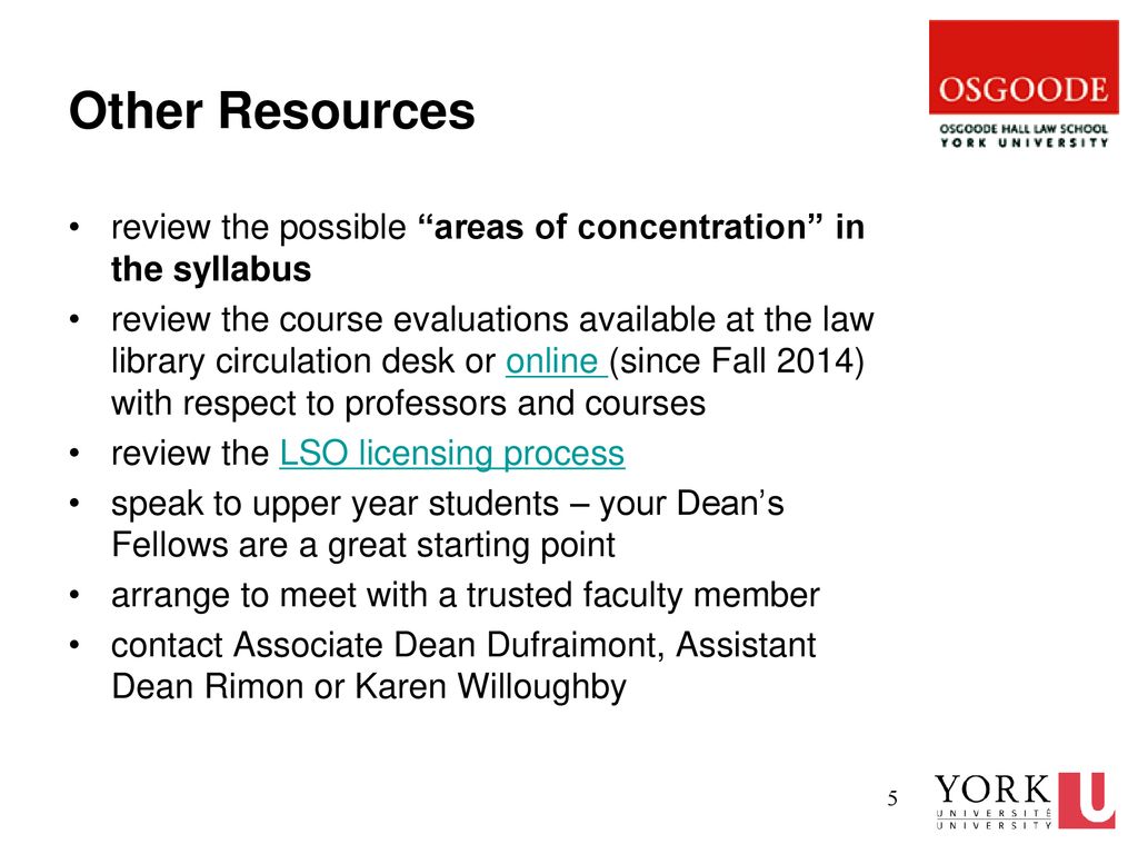 Upper Year Jd Course Selection Process Ppt Download