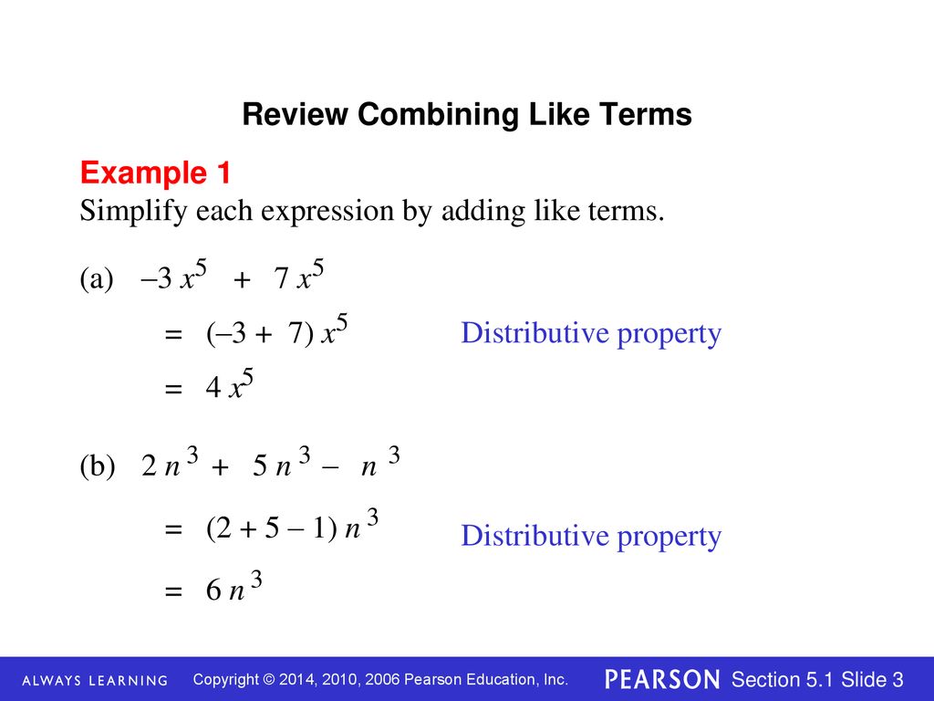 5 exponents and polynomials ppt download