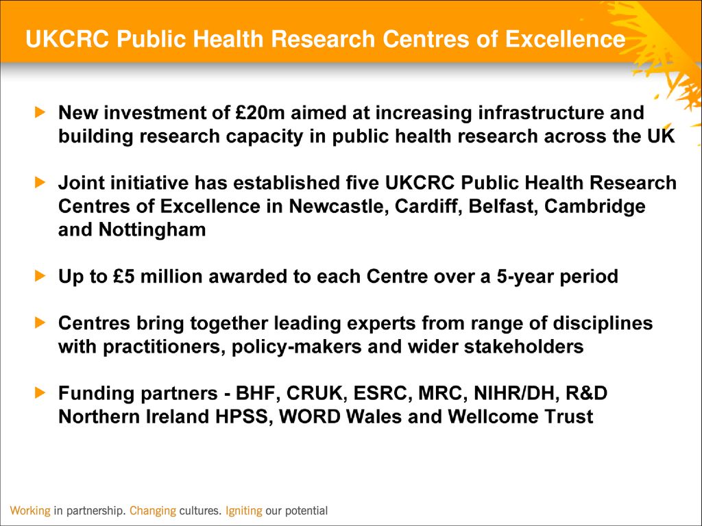 health research centres uk
