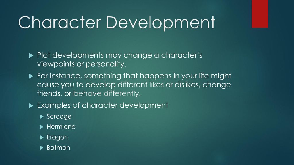 Character Development 12Step Guide For Writers Charter Development Meaning