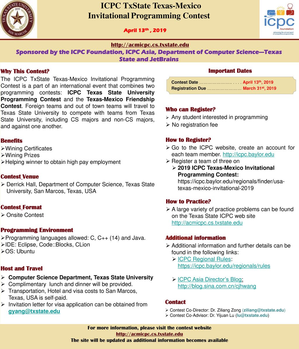 Invitational Programming Contest - ppt download