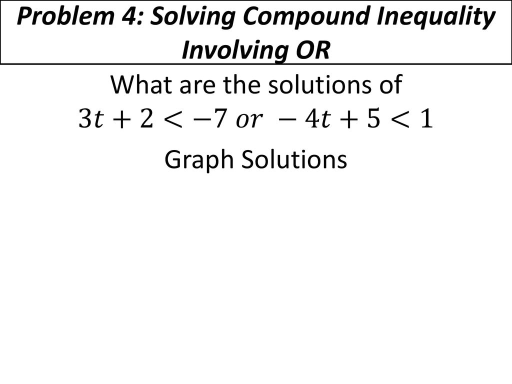 3 6 Compound Inequalities Ppt Download 3-6-compound-inequalities-ppt-download