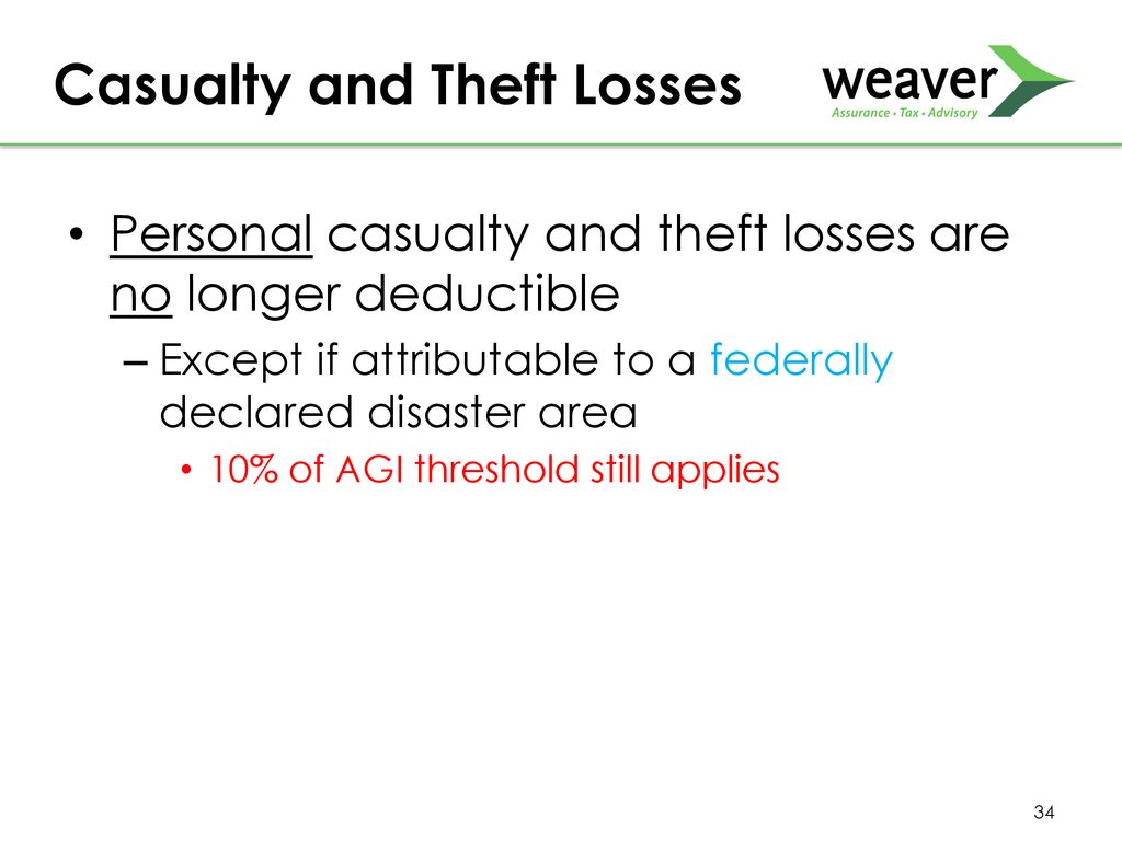 Domestic Provisions of the TCJA ppt download