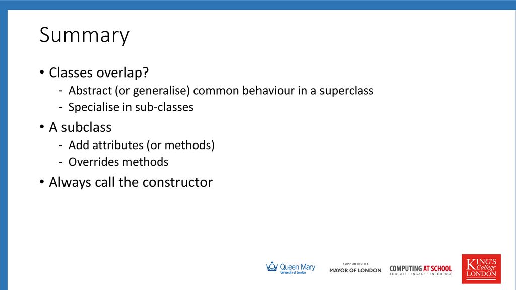 Object Oriented Programming In A Level Ppt Download