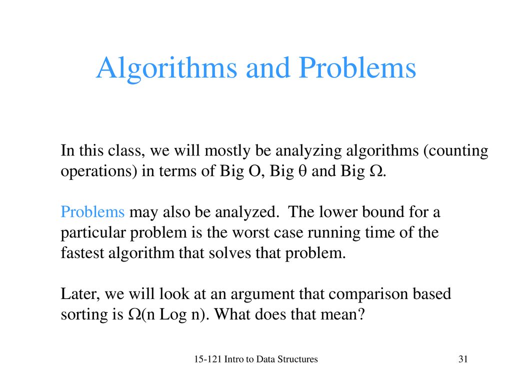 Intro to Data Structures - ppt download
