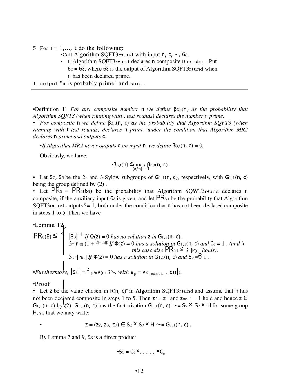 A Simplified Quadratic Fr Benius Primality Test Ppt Download