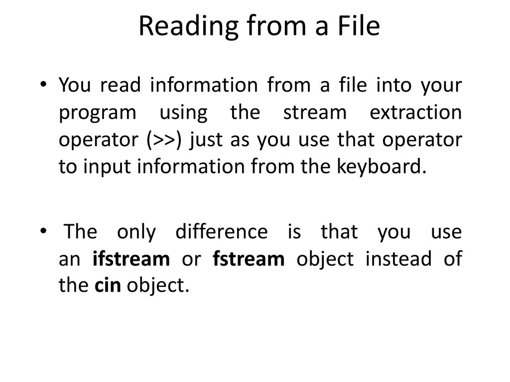 Chapter 4 file processing ppt download