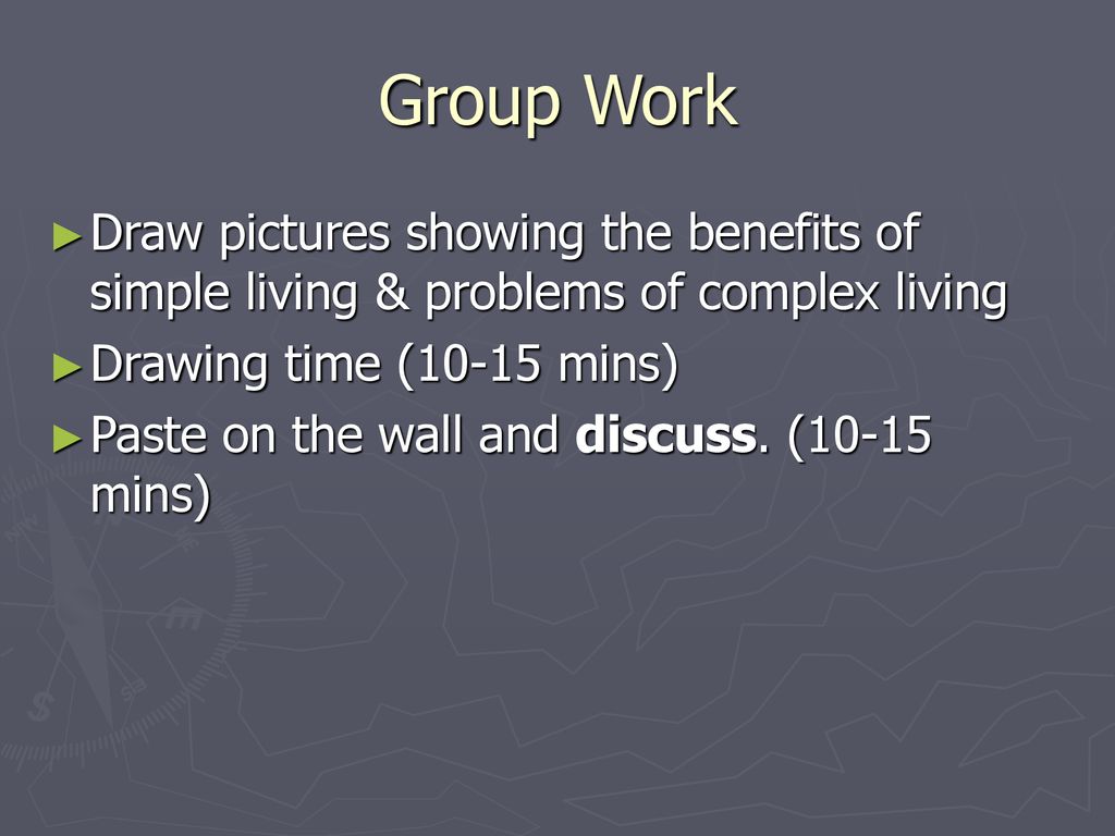 Lesson 1 the revolution of simple living ppt download