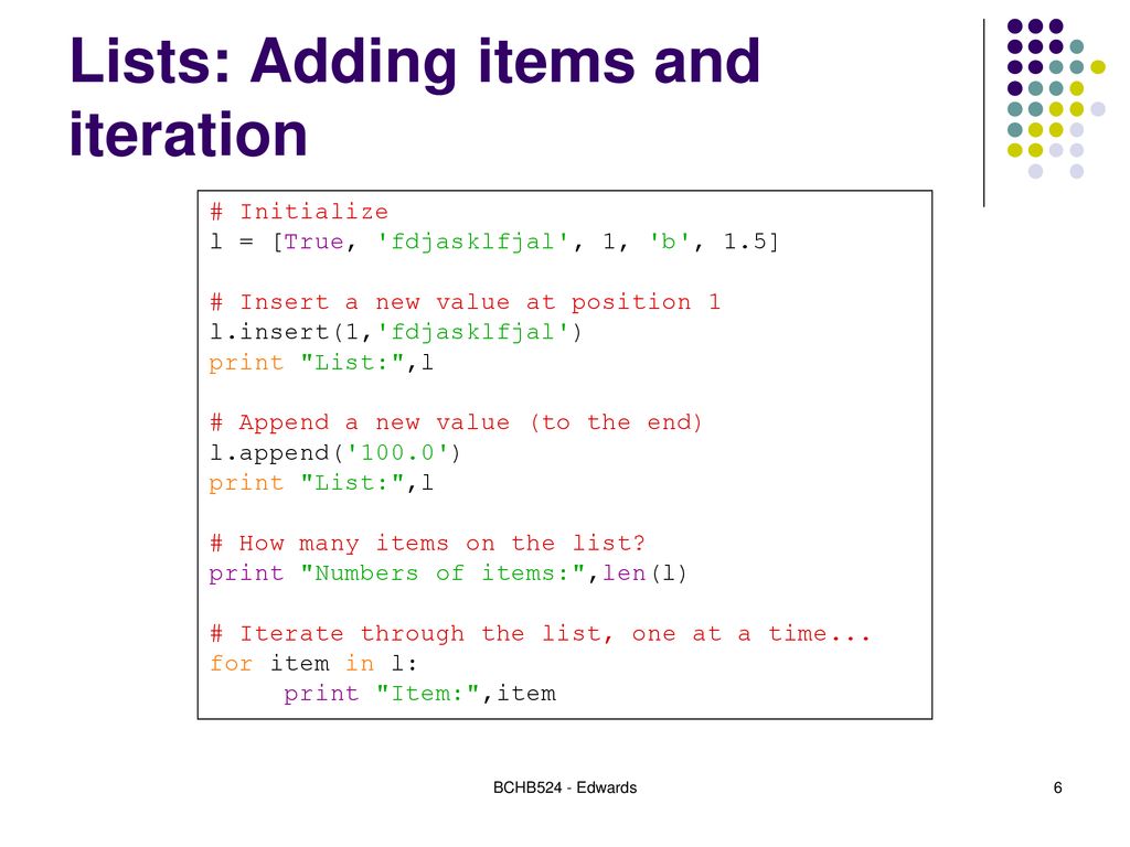 Python Data Structures: Lists - ppt download