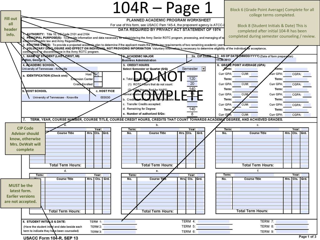 how-to-fill-out-the-usacc-form-104-r-ppt-download