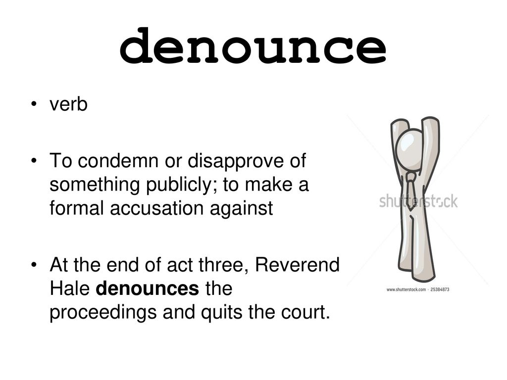 The Crucible Vocabulary ppt download