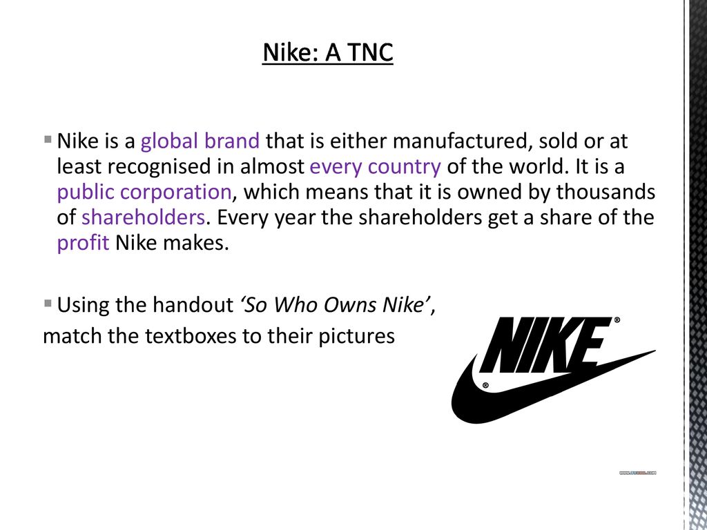 Recap… What is Globalisation? What is a TNC? - ppt download