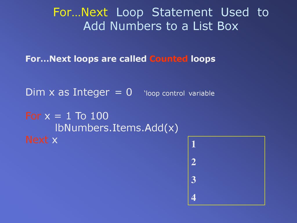 Visual basic programming ppt download