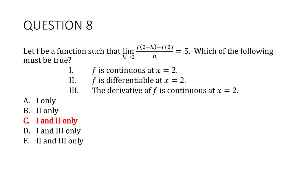 Limits Continuity And Definition Of Derivative Ppt Download