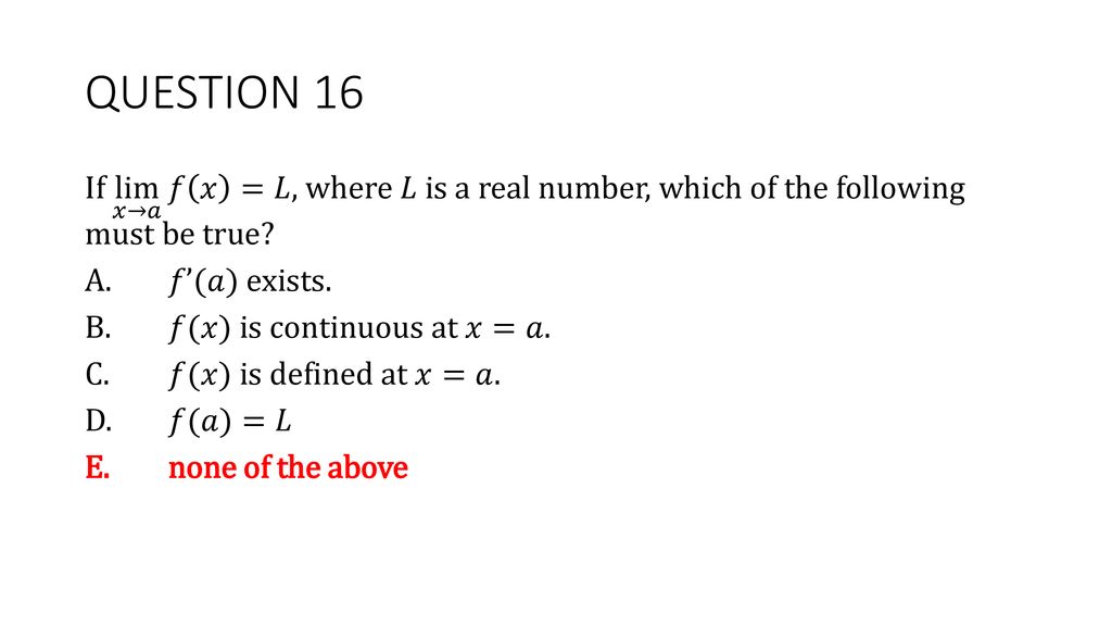 Limits Continuity And Definition Of Derivative Ppt Download