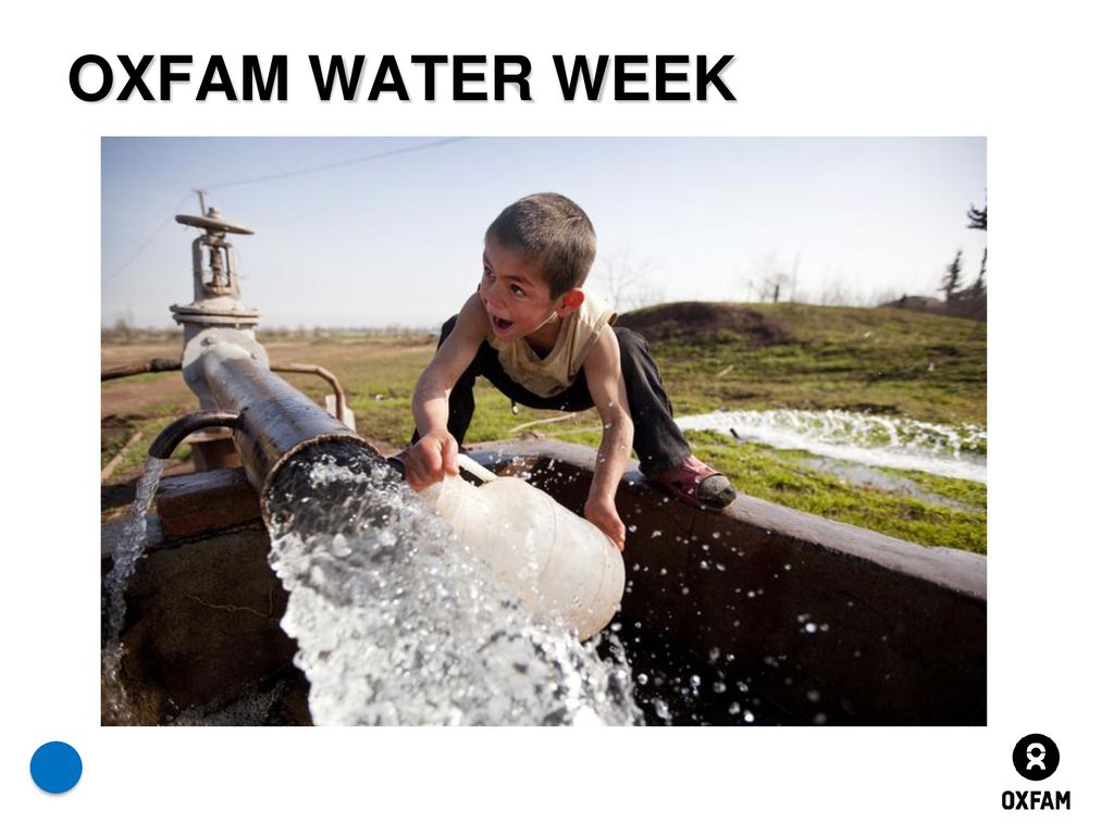 OXFAM WATER WEEK Assembly: Water Week