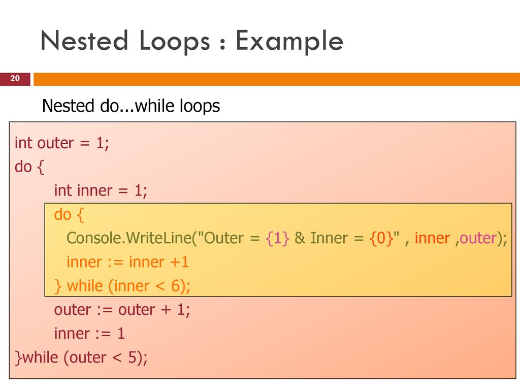 Iteration (Loop) partII - ppt download