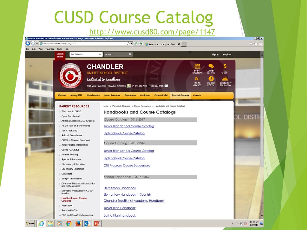 Basha High Registration - ppt download