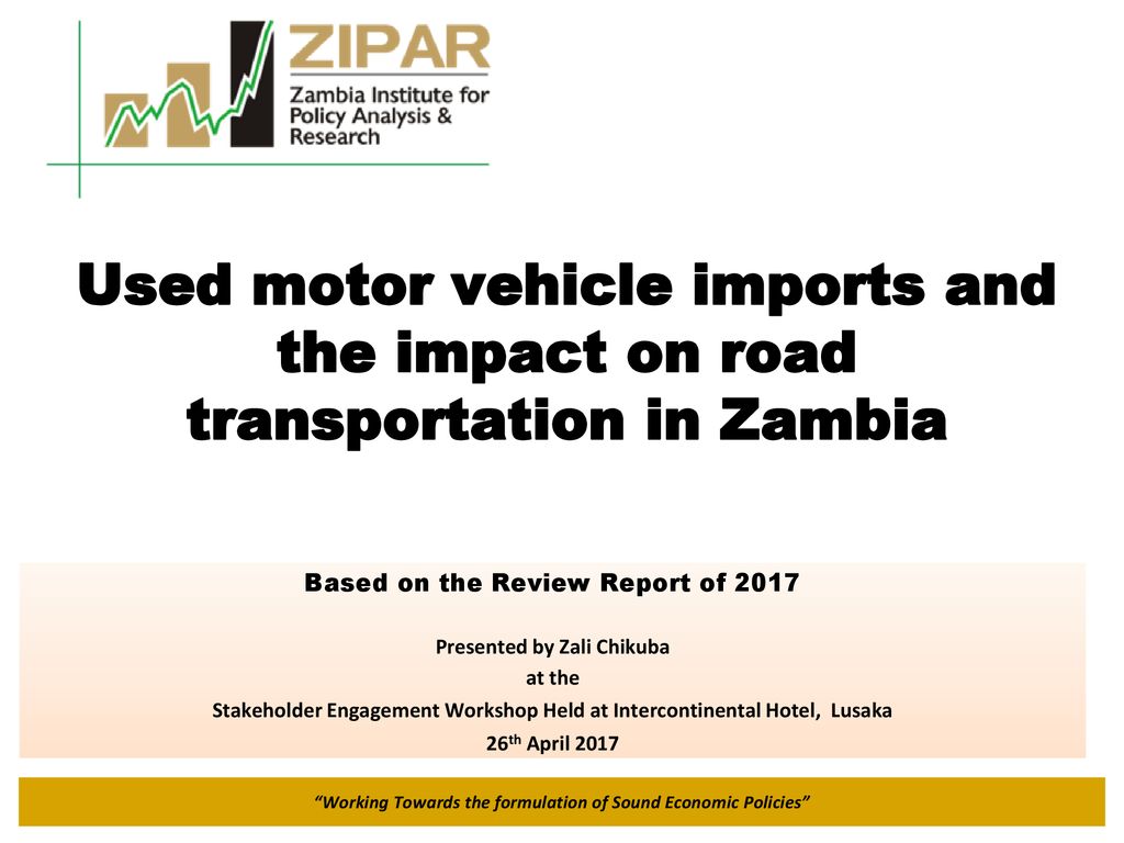 Rtsa Zambia Road Tax Fees Chart