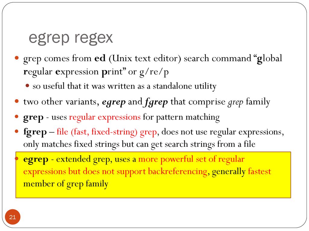 grep & regular expression ppt download