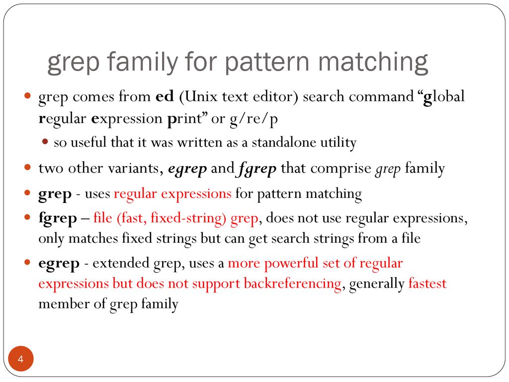 grep & regular expression ppt download