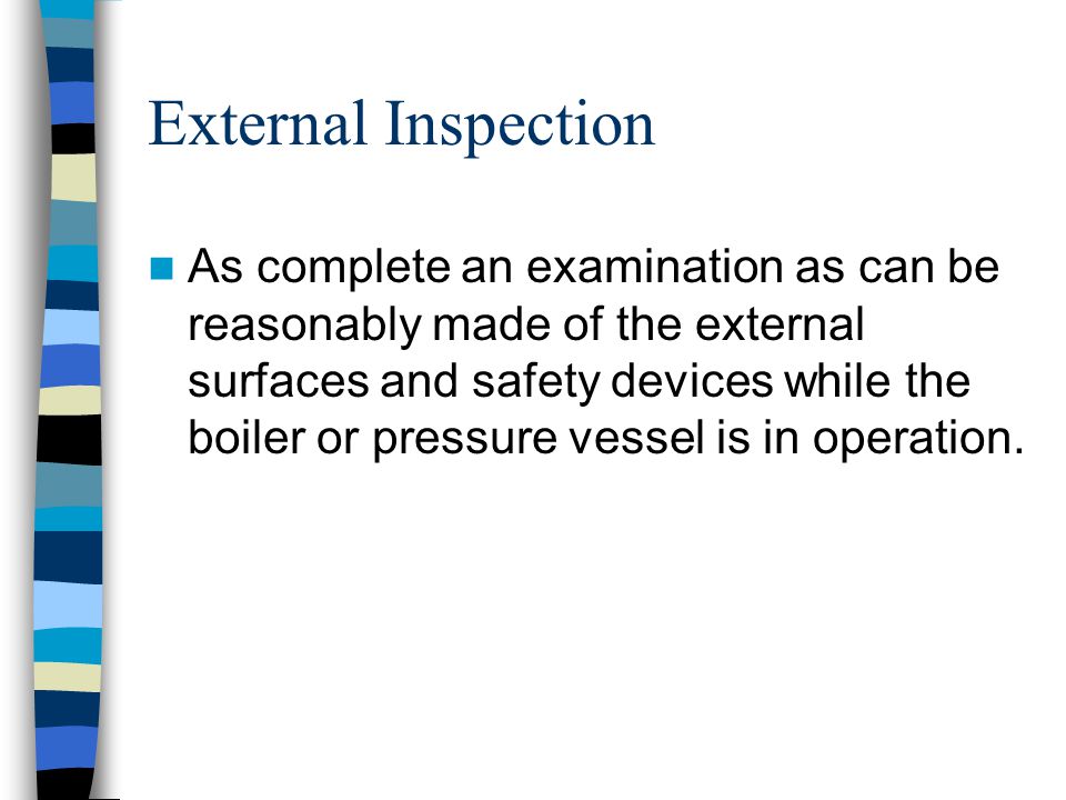 External Inspection
