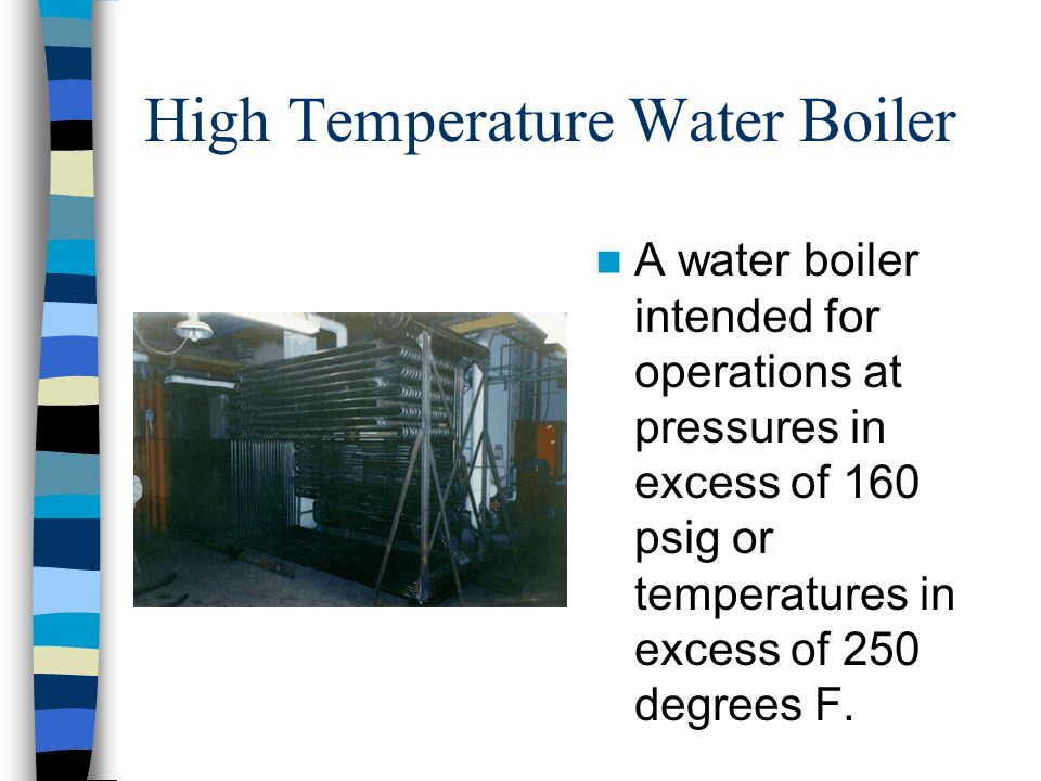High Temperature Water Boiler