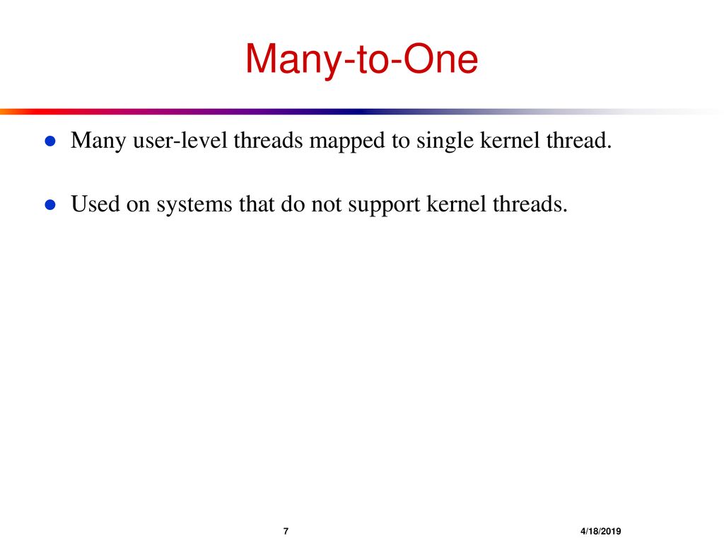 Chapter 5: Threads Overview Multithreading Models Threading Issues ...