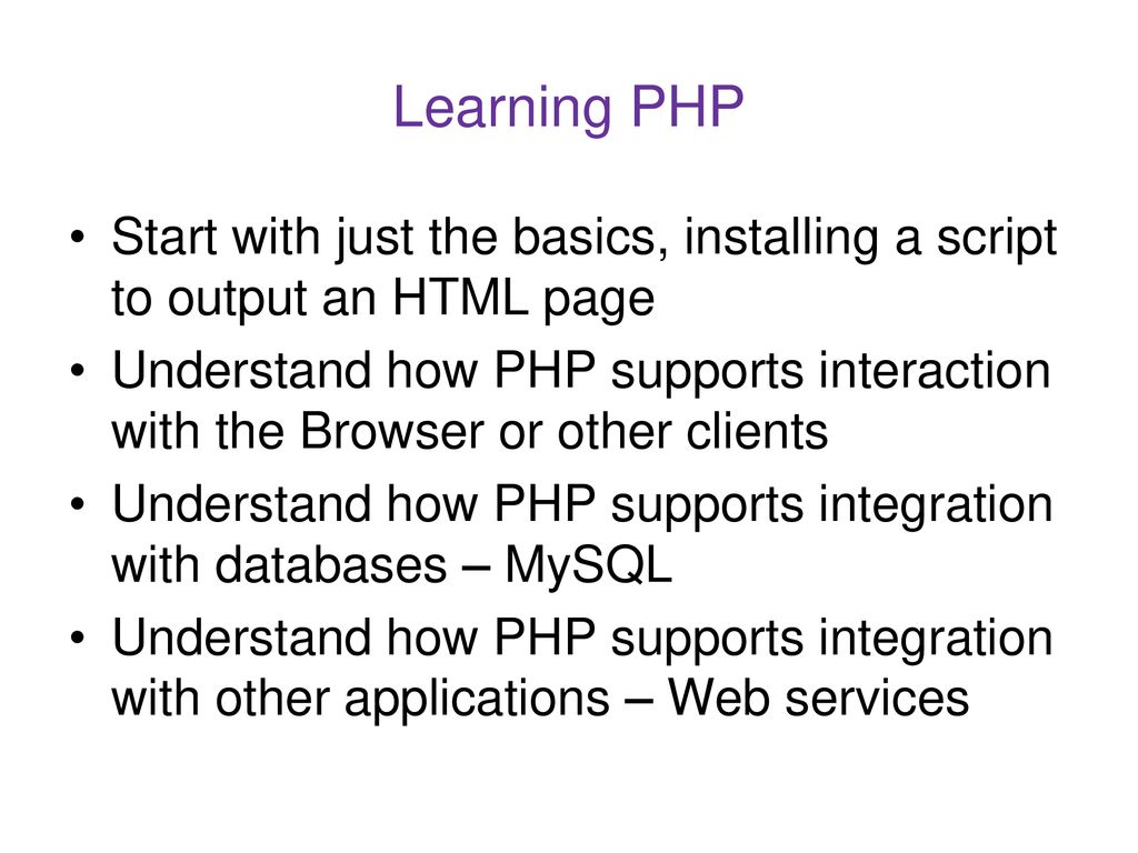 Web Programming with PHP (1) - ppt download